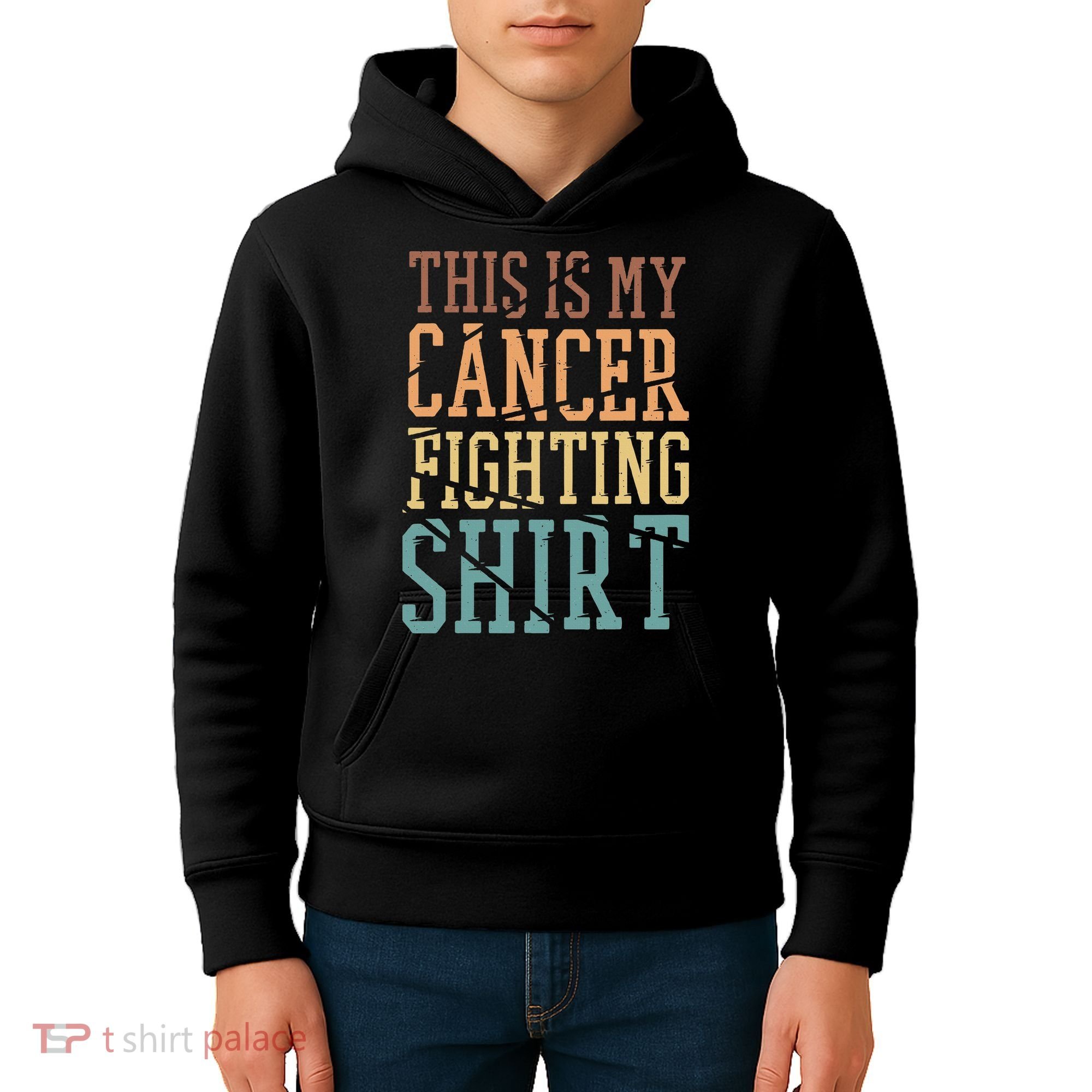 This Is My Cancer Fighting  Cancer Chemo Awareness Kids Hoodie