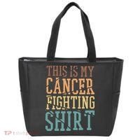 This Is My Cancer Fighting  Cancer Chemo Awareness Tote Bag thumb 0