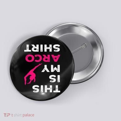This Is My Acro  Gymnastics Gymnast Acrobatics Sport Button