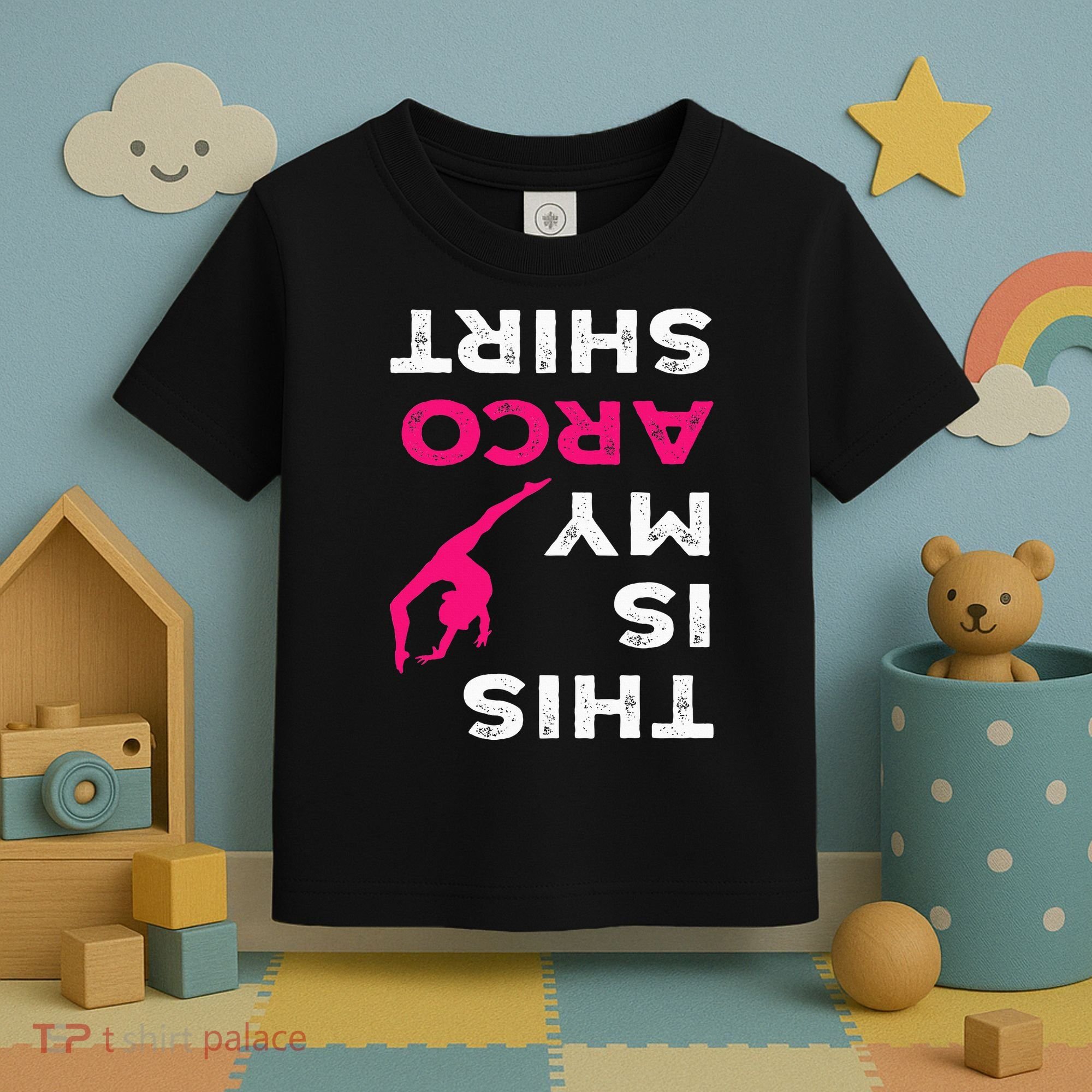 This Is My Acro  Gymnastics Gymnast Acrobatics Sport Toddler T-Shirt
