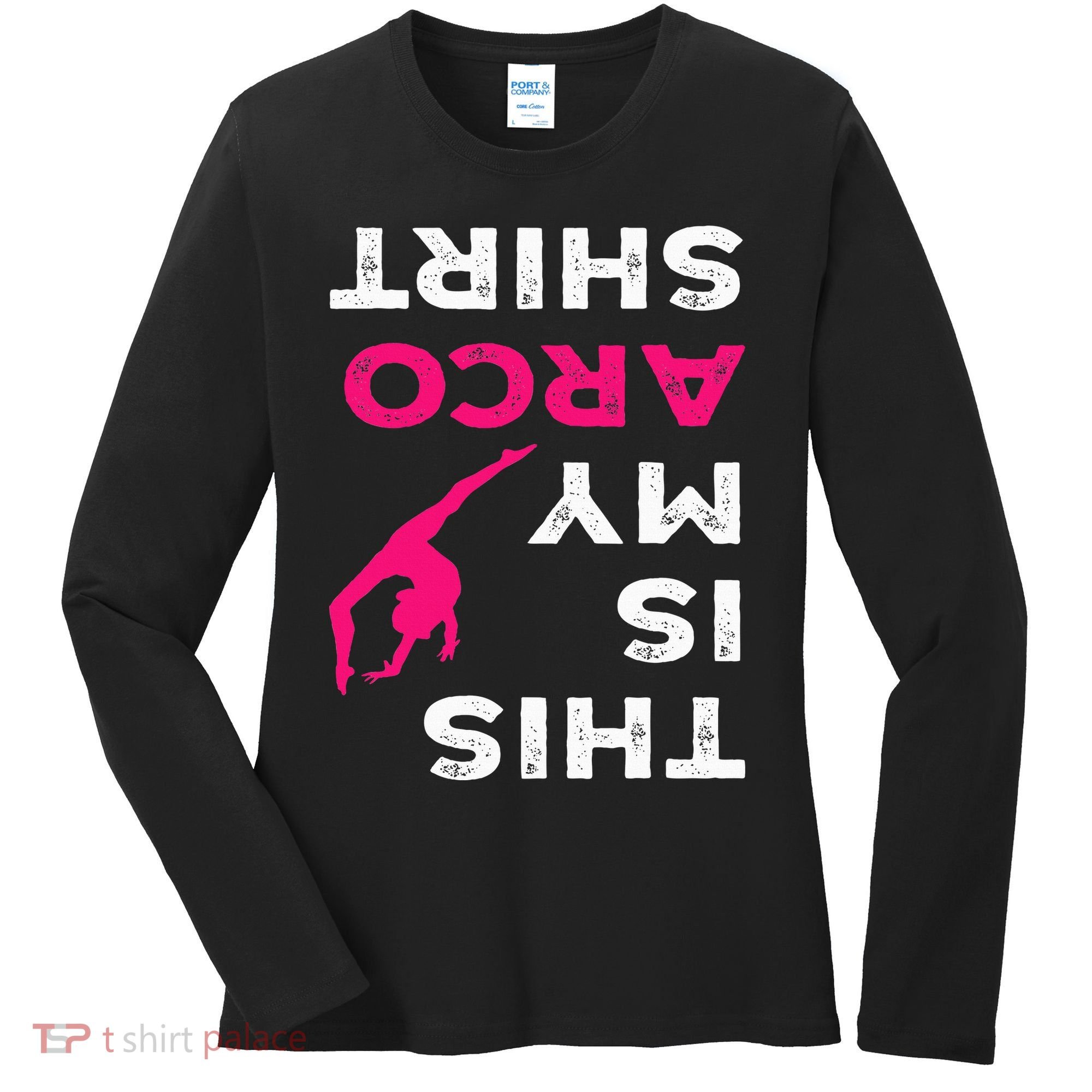 This Is My Acro  Gymnastics Gymnast Acrobatics Sport Women's Long Sleeve Shirt