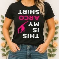 This Is My Acro  Gymnastics Gymnast Acrobatics Sport Women's T-Shirt thumb 2