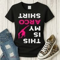 This Is My Acro  Gymnastics Gymnast Acrobatics Sport Women's T-Shirt thumb 3