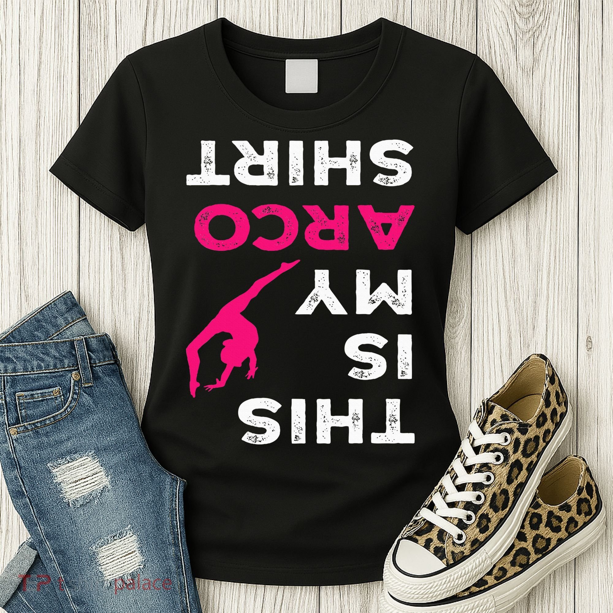 This Is My Acro  Gymnastics Gymnast Acrobatics Sport Women's T-Shirt