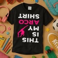 This Is My Acro  Gymnastics Gymnast Acrobatics Sport Kids T-Shirt thumb 3