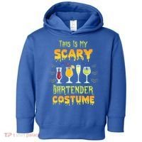This Is My Scary Bartender Costume Halloween Bartender Cool Gift Toddler Hoodie thumb 0