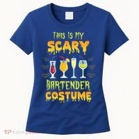 This Is My Scary Bartender Costume Halloween Bartender Cool Gift Women's T-Shirt thumb 0