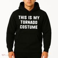 This Is My Tornado Halloween Costume Lazy Easy Last Minute Hoodie thumb 2