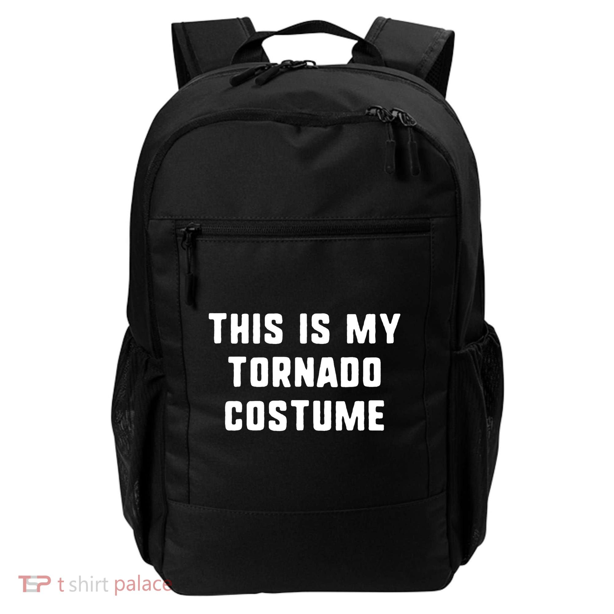 This Is My Tornado Halloween Costume Lazy Easy Last Minute Backpack