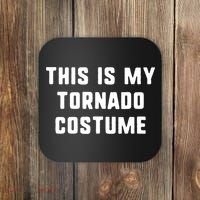 This Is My Tornado Halloween Costume Lazy Easy Last Minute Coaster thumb 0