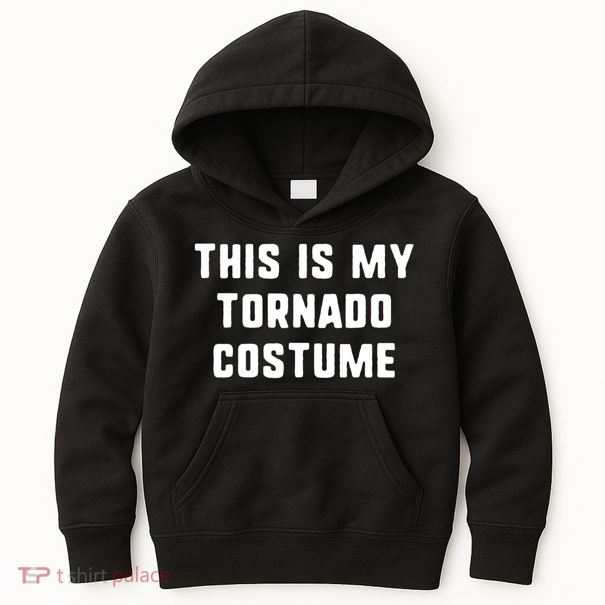 This Is My Tornado Halloween Costume Lazy Easy Last Minute Kids Hoodie