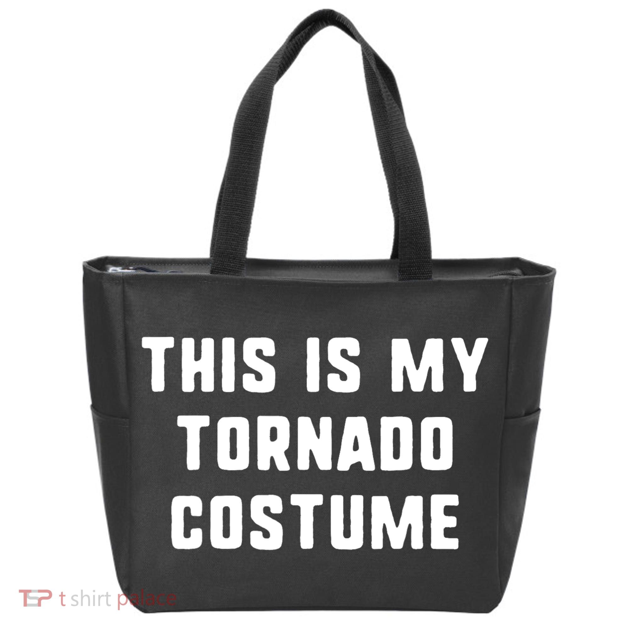 This Is My Tornado Halloween Costume Lazy Easy Last Minute Tote Bag