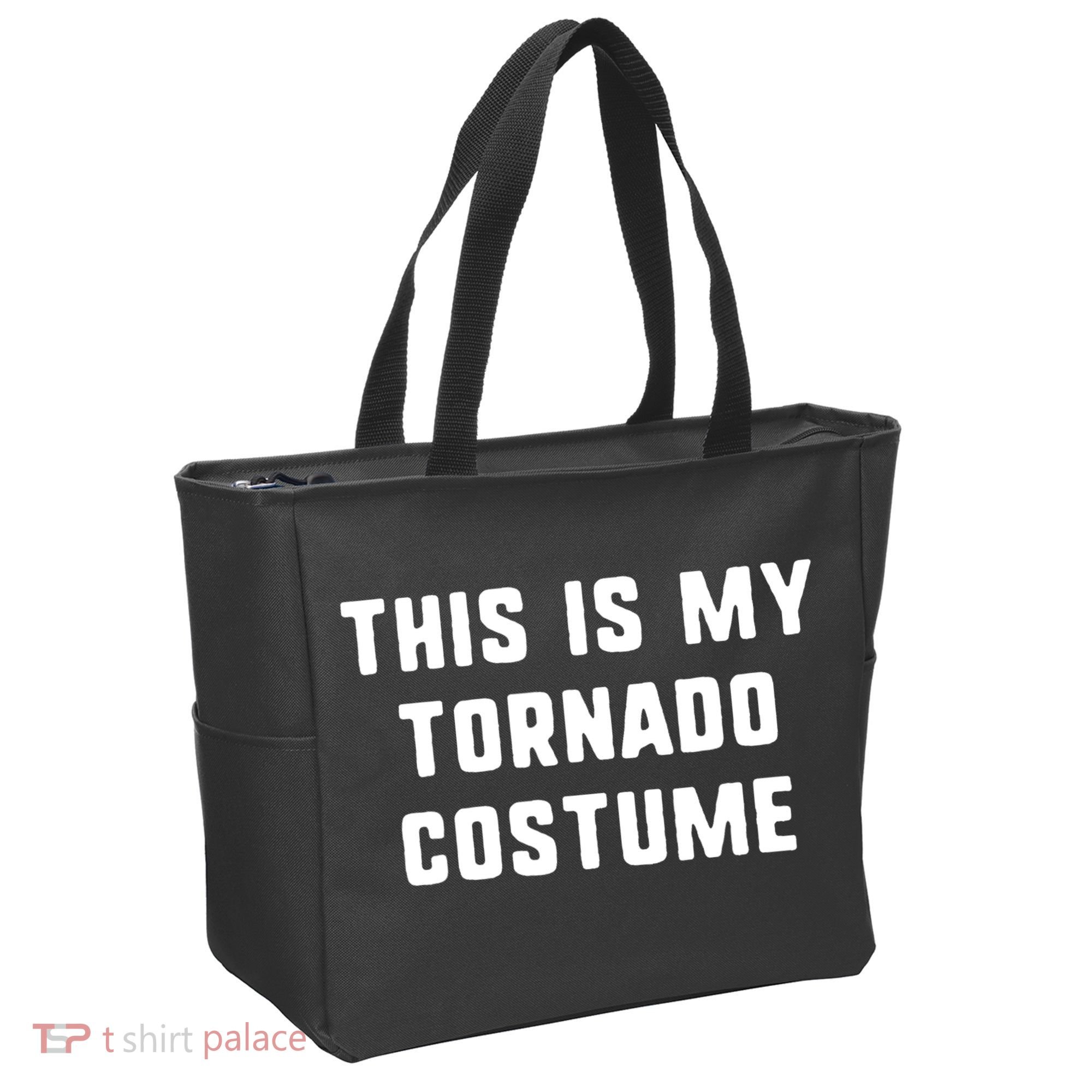 This Is My Tornado Halloween Costume Lazy Easy Last Minute Tote Bag