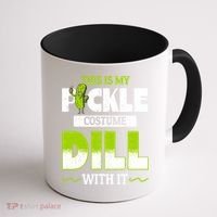 This Is My Pickle Costume Dill With It Pickles Funny Gift Coffee Mug thumb 1