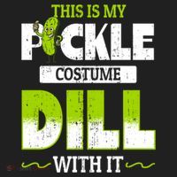This Is My Pickle Costume Dill With It Pickles Funny Gift Beanie thumb 2