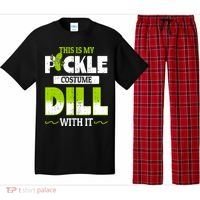 This Is My Pickle Costume Dill With It Pickles Funny Gift Pajama Set thumb 0