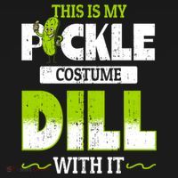 This Is My Pickle Costume Dill With It Pickles Funny Gift Ornament thumb 1