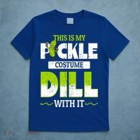 This Is My Pickle Costume Dill With It Pickles Funny Gift T-Shirt thumb 5