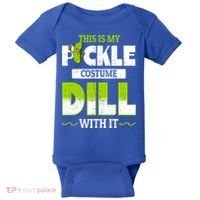 This Is My Pickle Costume Dill With It Pickles Funny Gift Baby Bodysuit thumb 0