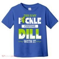 This Is My Pickle Costume Dill With It Pickles Funny Gift Toddler T-Shirt thumb 0