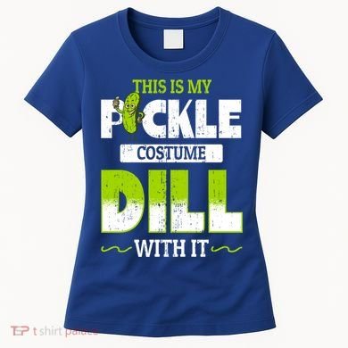 This Is My Pickle Costume Dill With It Pickles Funny Gift Women's T-Shirt