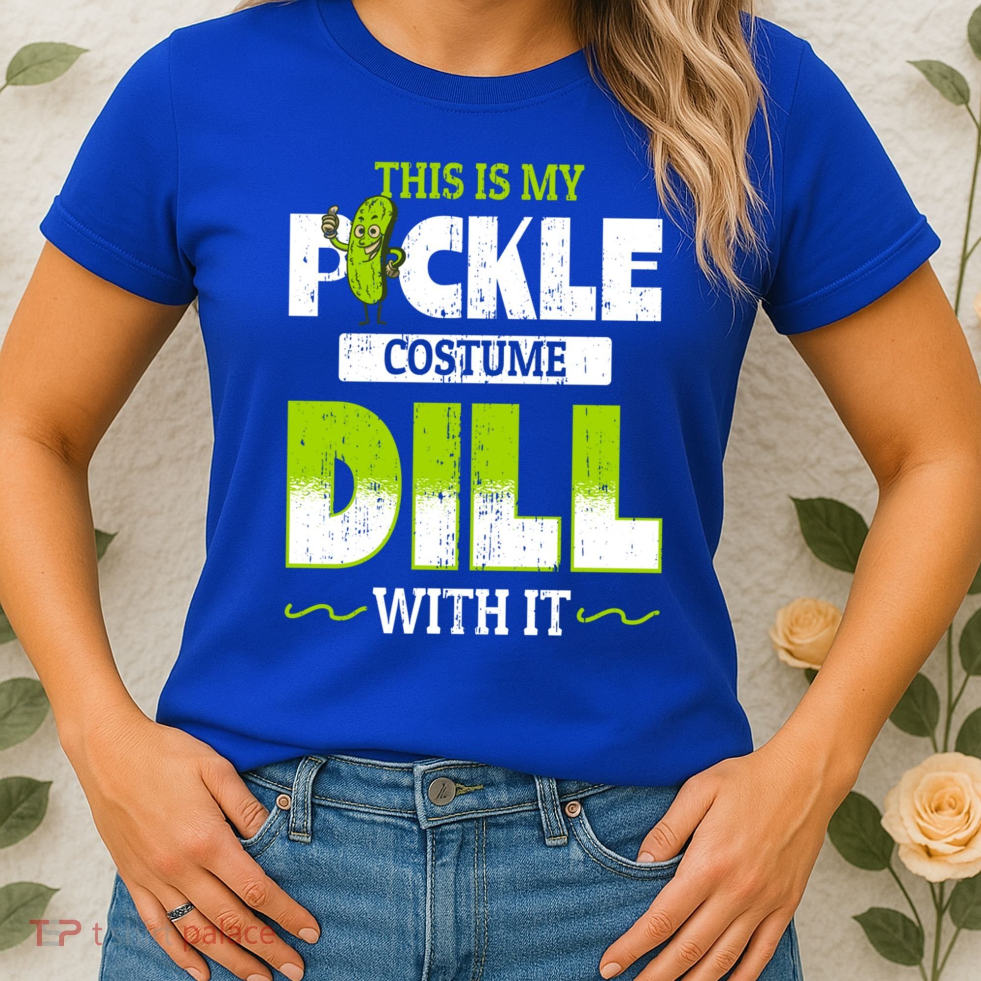 This Is My Pickle Costume Dill With It Pickles Funny Gift Women's T-Shirt