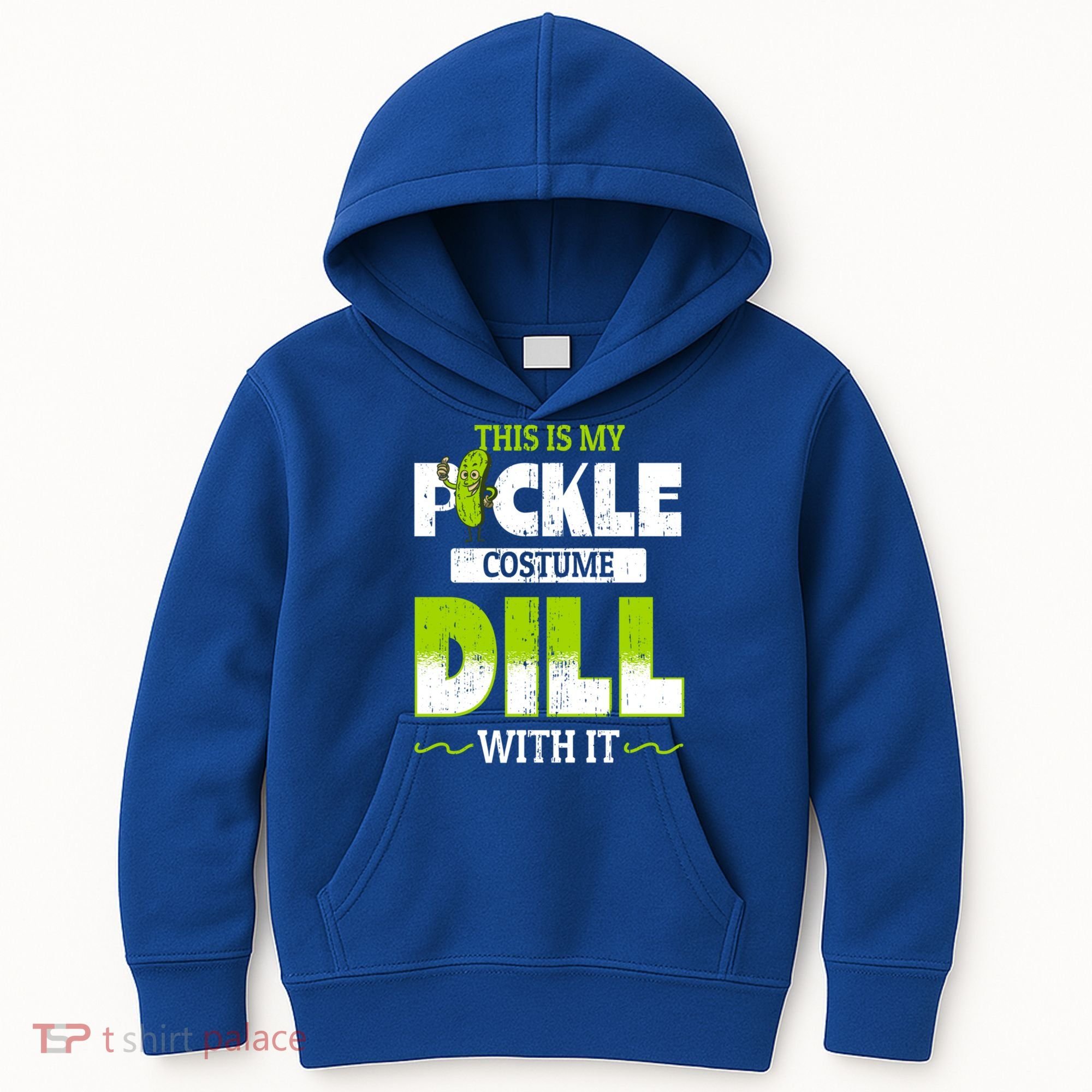 This Is My Pickle Costume Dill With It Pickles Funny Gift Kids Hoodie