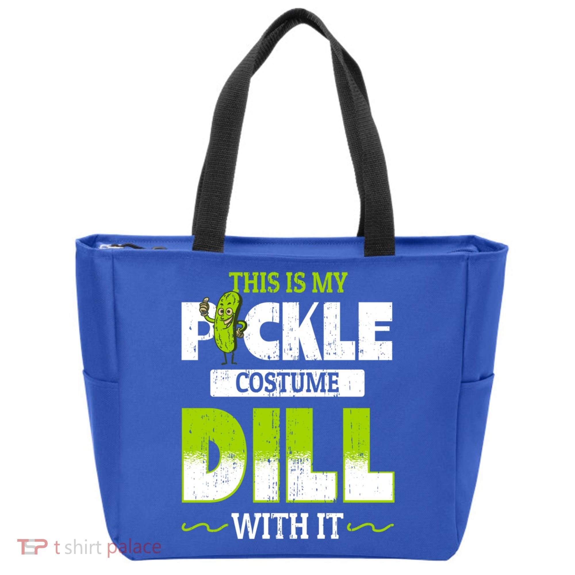 This Is My Pickle Costume Dill With It Pickles Funny Gift Tote Bag