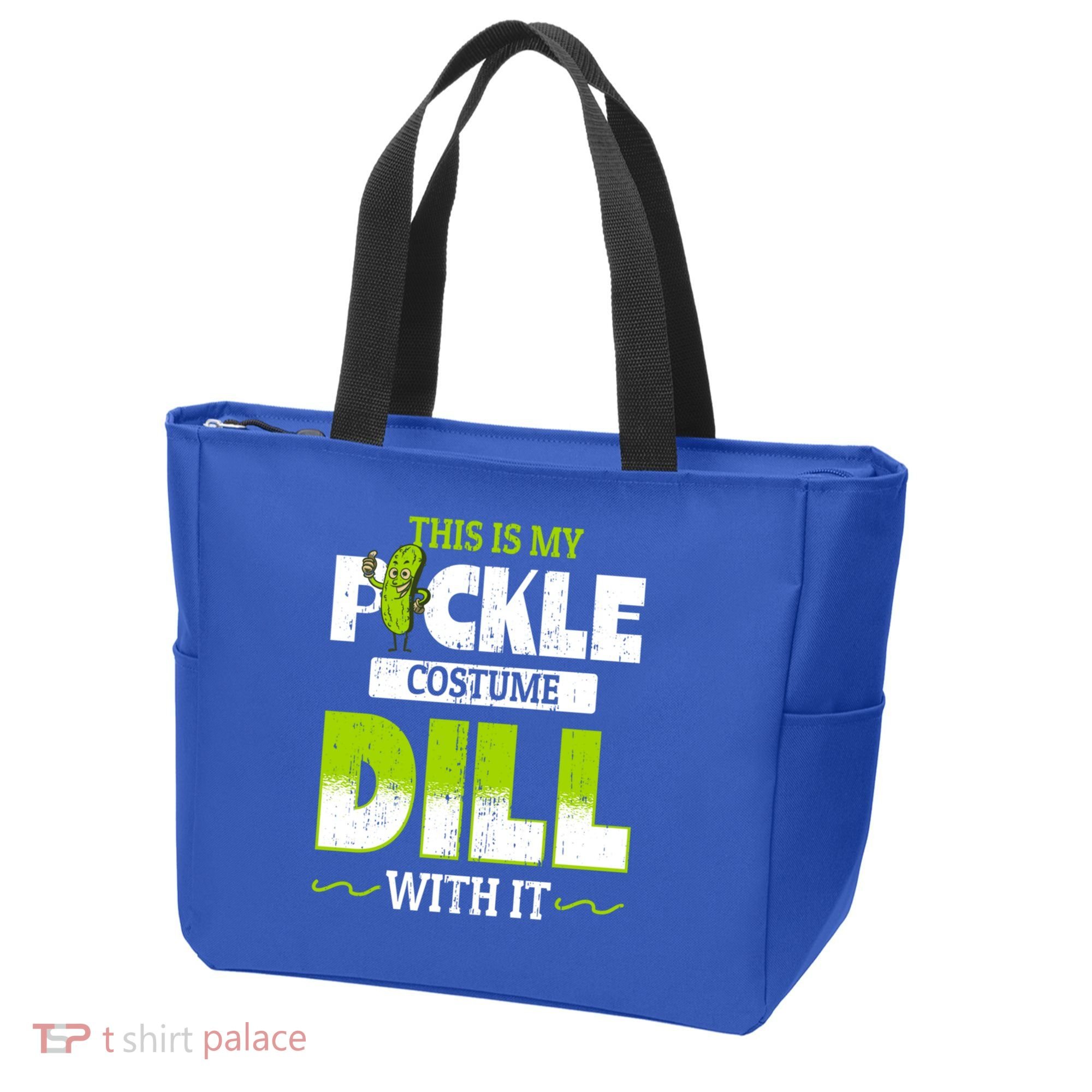 This Is My Pickle Costume Dill With It Pickles Funny Gift Tote Bag