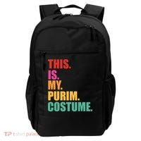 This Is My Purim Costume Funny Jewish Backpack thumb 0