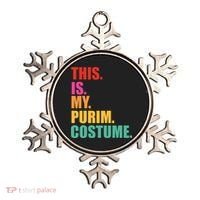 This Is My Purim Costume Funny Jewish Ornament thumb 0