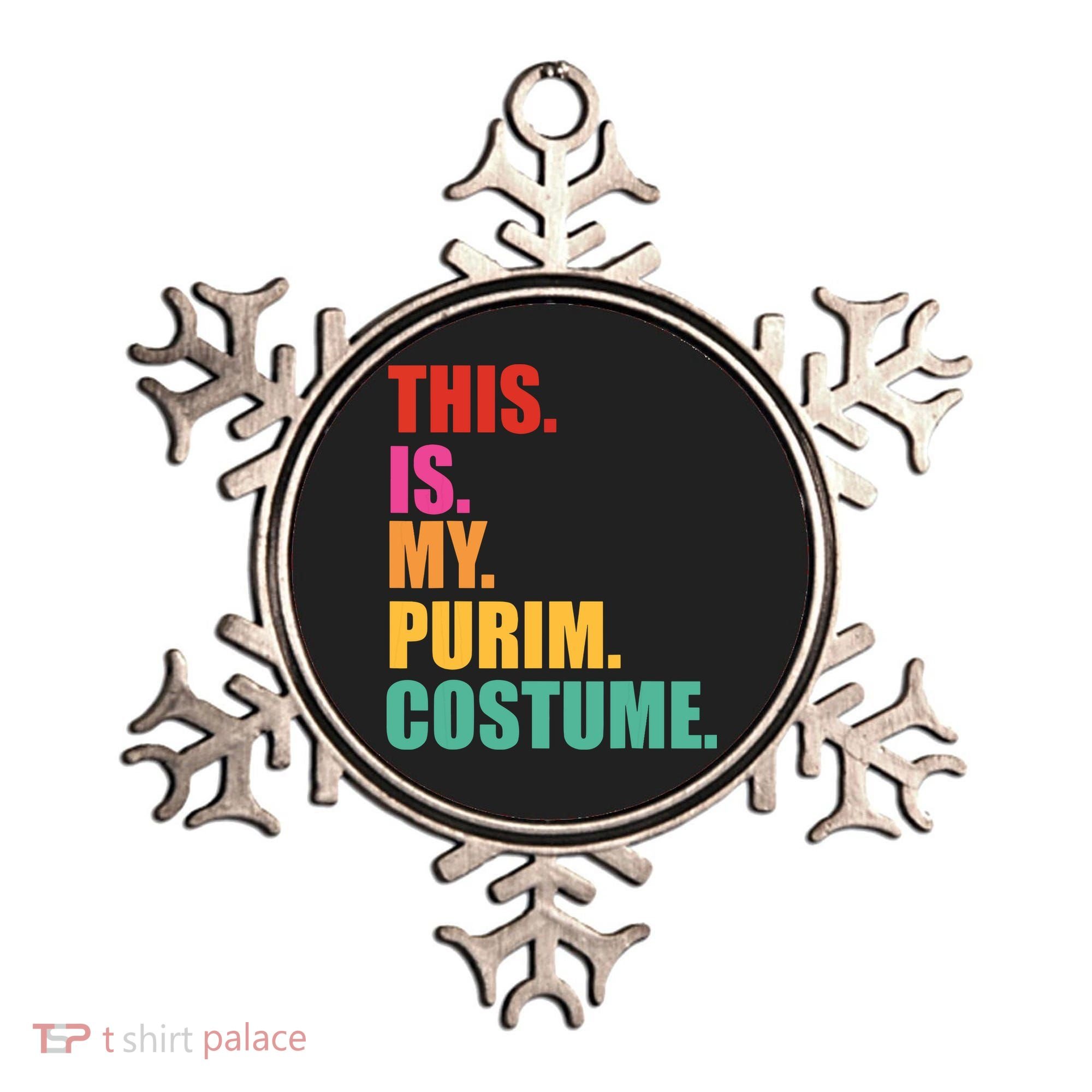 This Is My Purim Costume Funny Jewish Ornament