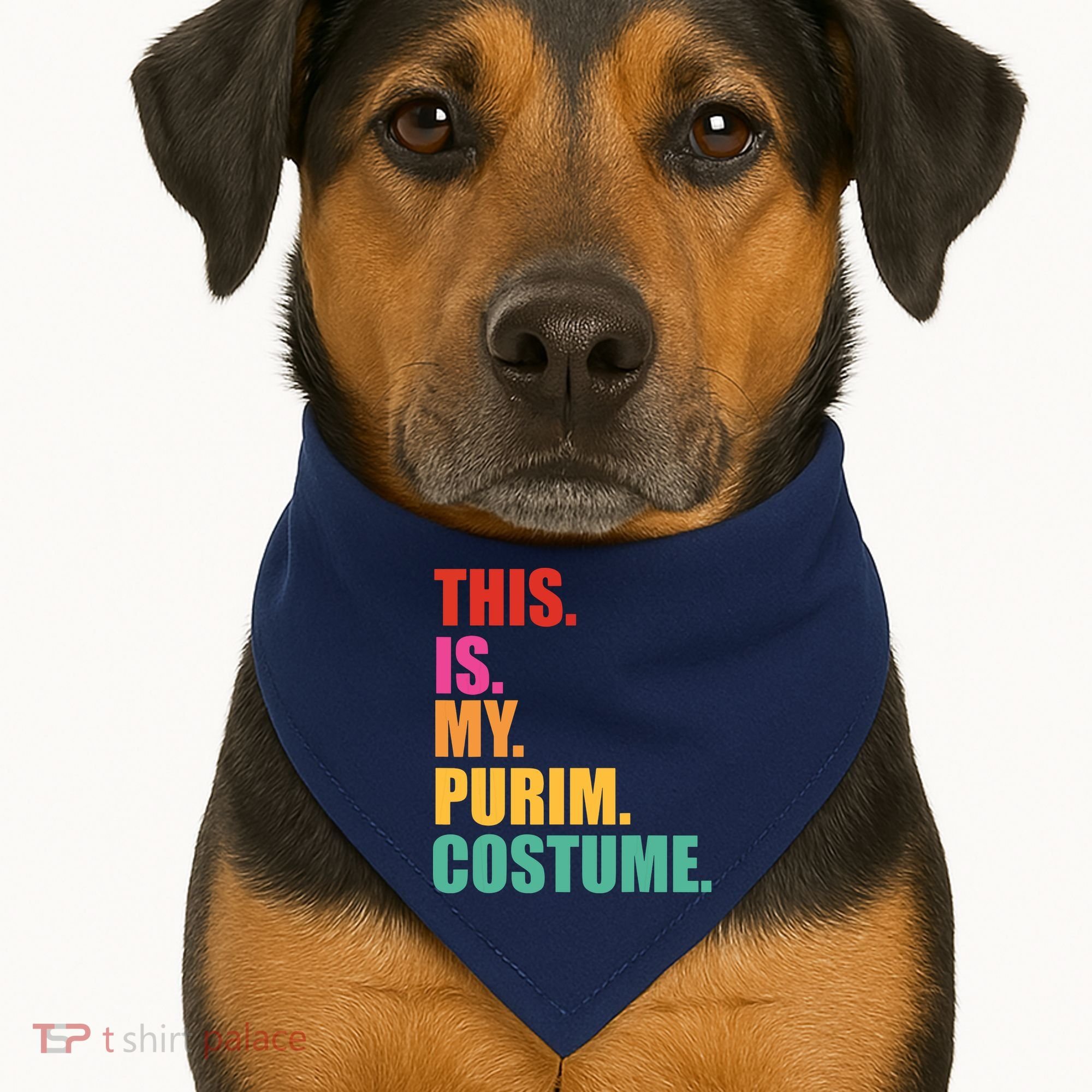 This Is My Purim Costume Funny Jewish USA-Made Doggie Bandana