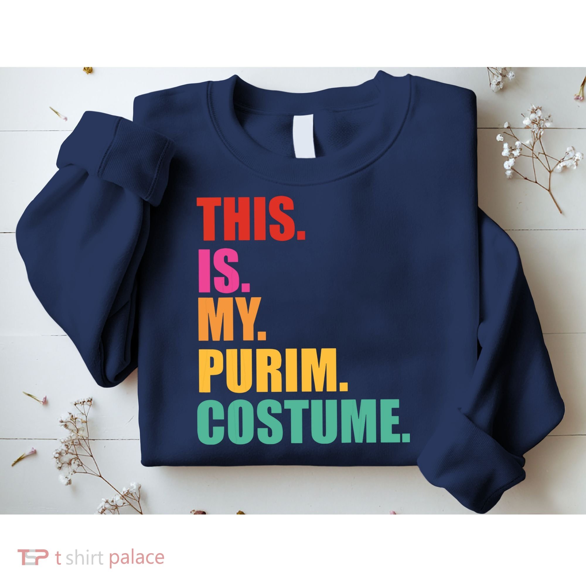This Is My Purim Costume Funny Jewish Sweatshirt