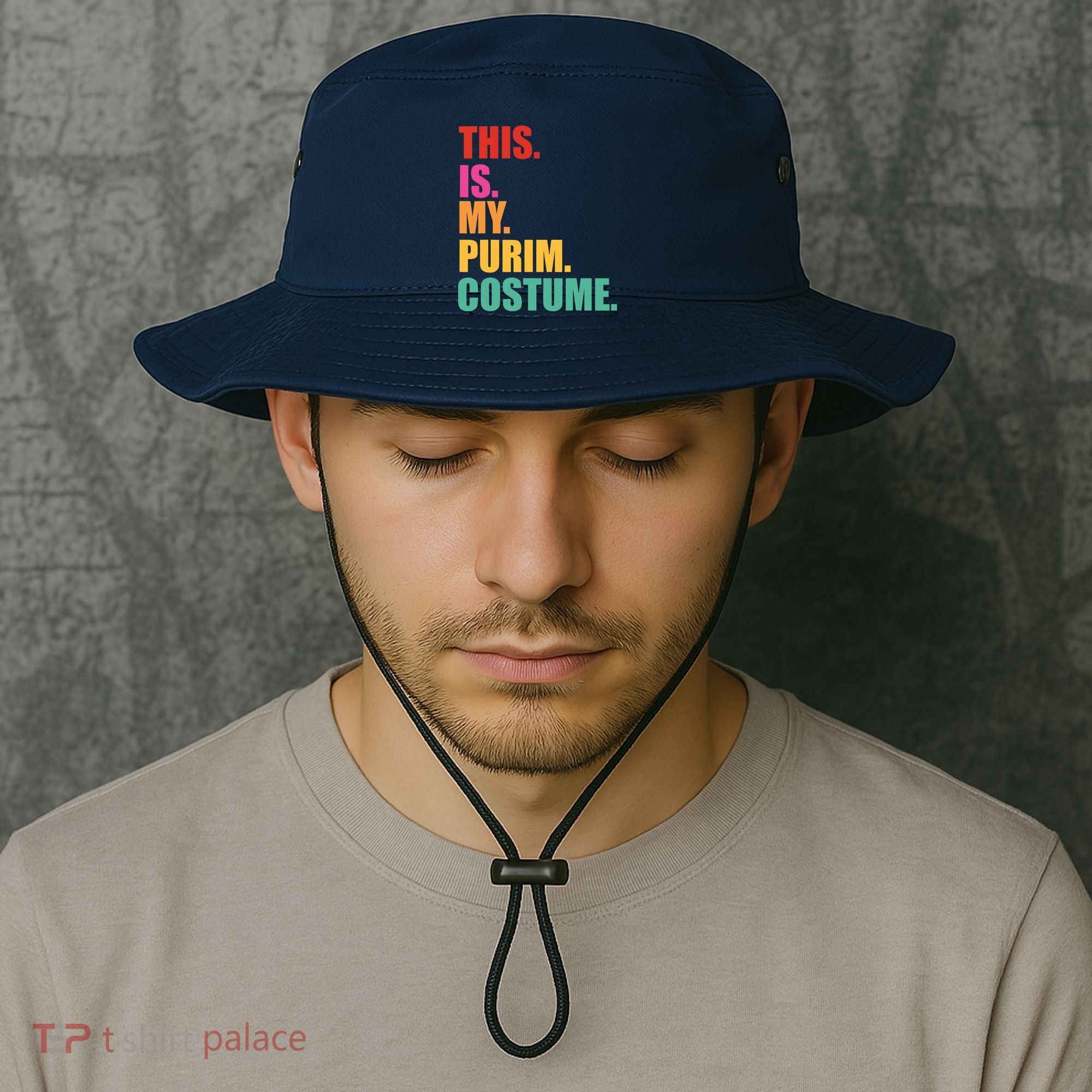 This Is My Purim Costume Funny Jewish Bucket Hat