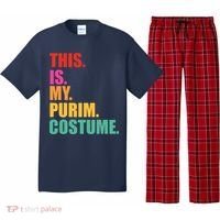 This Is My Purim Costume Funny Jewish Pajama Set thumb 0