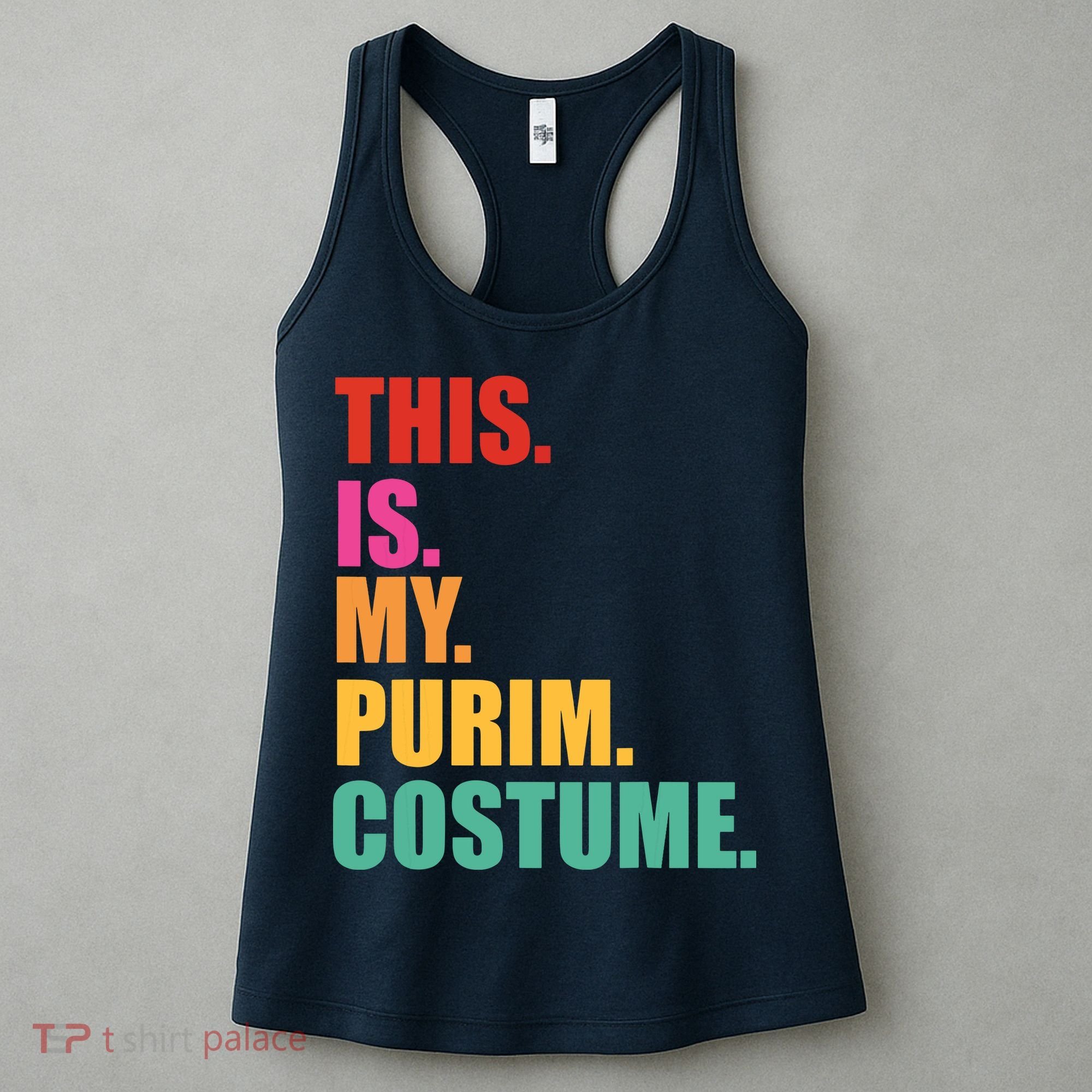 This Is My Purim Costume Funny Jewish Women's Tank Top