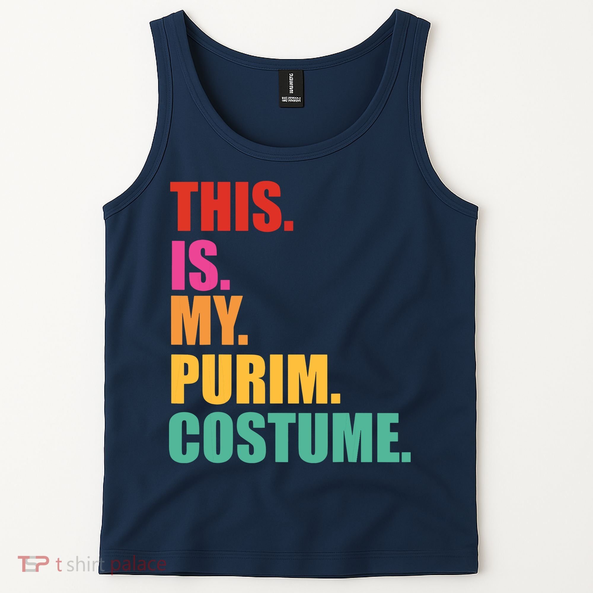 This Is My Purim Costume Funny Jewish Tank Top