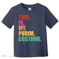 This Is My Purim Costume Funny Jewish Toddler T-Shirt thumb 0