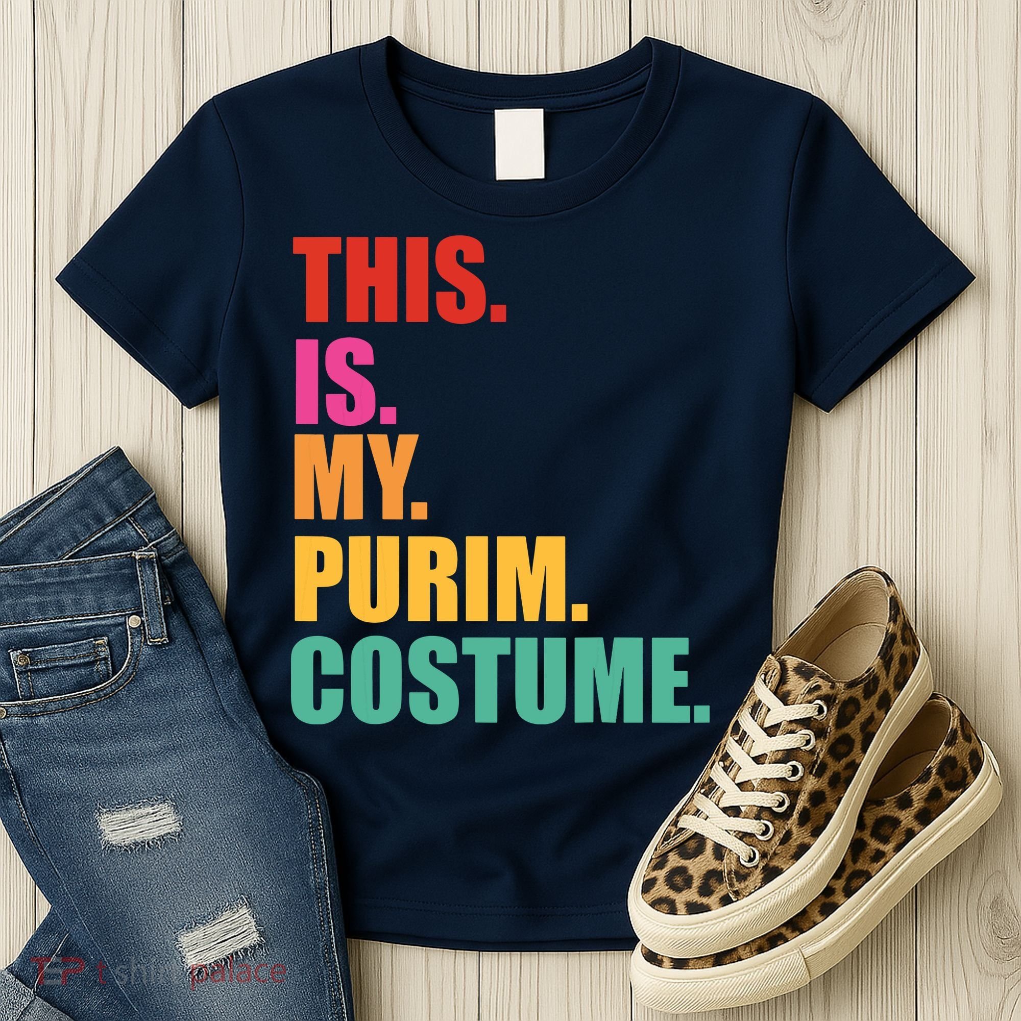 This Is My Purim Costume Funny Jewish Women's T-Shirt