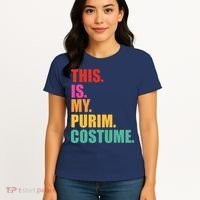 This Is My Purim Costume Funny Jewish Women's T-Shirt thumb 4