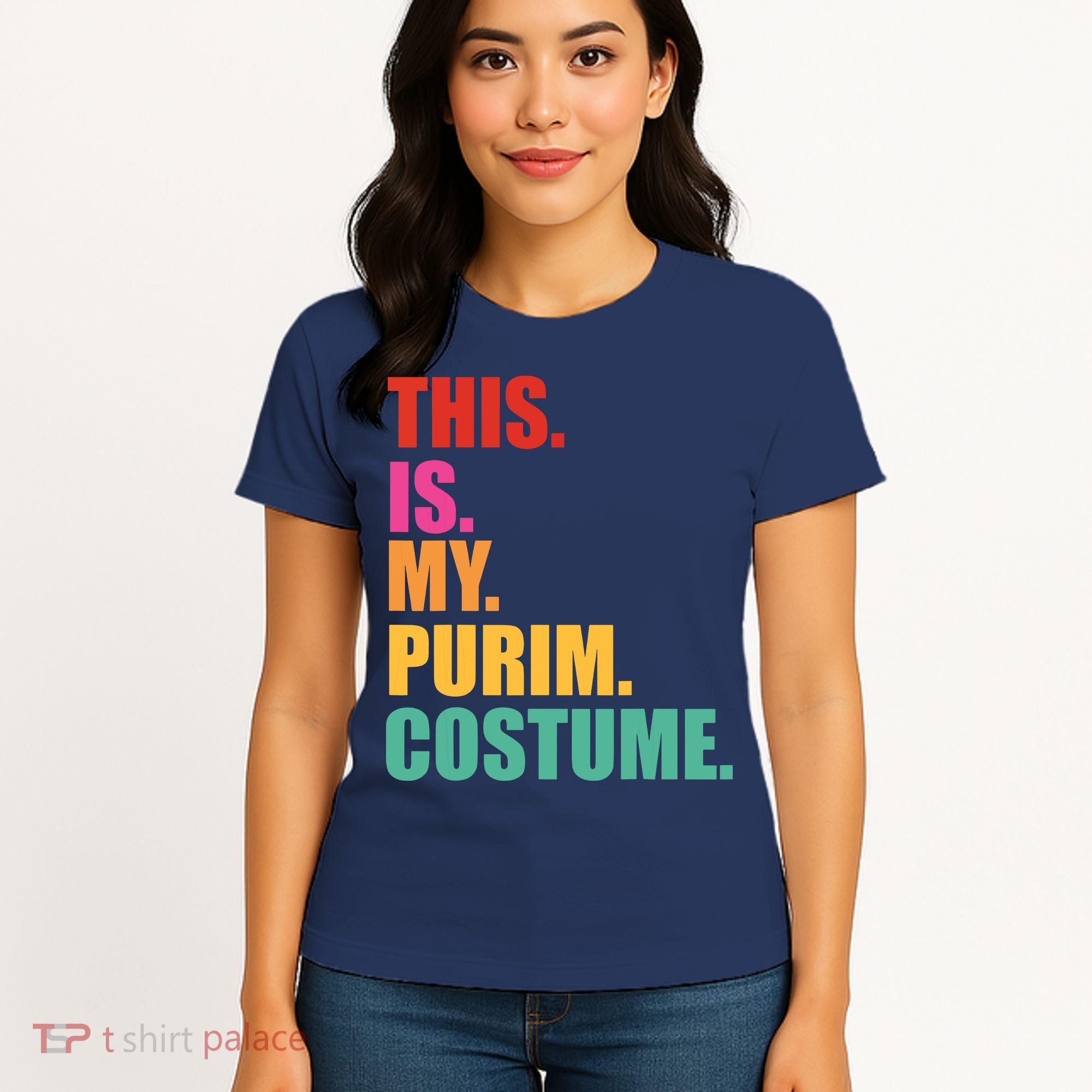 This Is My Purim Costume Funny Jewish Women's T-Shirt