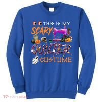 This Is My Scary Quilter Costume Halloween Gift Sweatshirt thumb 0