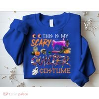 This Is My Scary Quilter Costume Halloween Gift Sweatshirt thumb 2