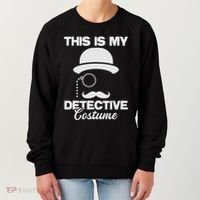 This Is My Detective Costume True Crime Lover Investigator Women's Sweatshirt thumb 0