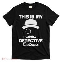 This Is My Detective Costume True Crime Lover Investigator T-Shirt thumb 0