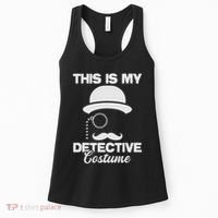 This Is My Detective Costume True Crime Lover Investigator Women's Tank Top thumb 0