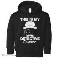 This Is My Detective Costume True Crime Lover Investigator Toddler Hoodie thumb 0