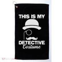 This Is My Detective Costume True Crime Lover Investigator Golf Towel thumb 0
