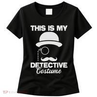 This Is My Detective Costume True Crime Lover Investigator Women's T-Shirt thumb 0
